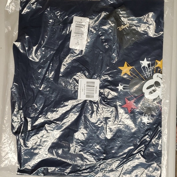 ❤️NWT VINTAGE TORRIID TEE - MICKEY MOUSE FOXY HALTER DISNEY AMERICANA  PLUS SIZE - Picture 12 of 16